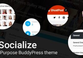 Socialize - Multi-Purpose BuddyPress Theme Nulled Download