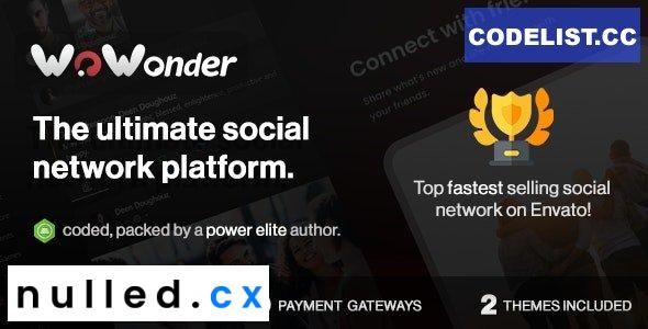 WoWonder Nulled - The Ultimate PHP Social Network Platform - script Free Download
