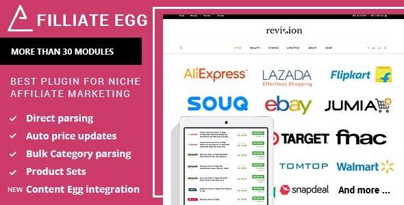 Affiliate Egg Pro Nulled Niche Affiliate Marketing WordPress Plugin Free Download