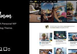 Alinan WP Nulled A Personal WordPress Blog and Vlog Theme Free Download