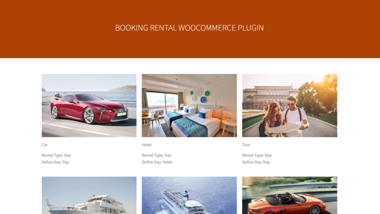 BRW Plugin Nulled Booking & Rental Plugin WooCommerce Free Download