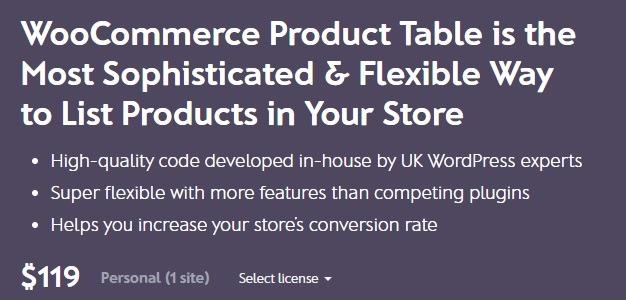 Barn2 Media WooCommerce Product Table Nulled Free Download