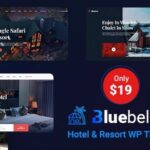 Bluebell Theme Nulled Hotel & Resort WordPress Theme Free Download