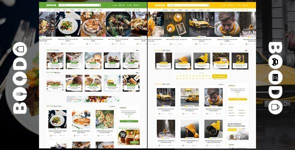 Boodo WP Theme Nulled Food and Magazine Shop WordPress Theme Free Download
