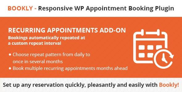 Bookly Recurring Appointments (Add-on) Nulled Download