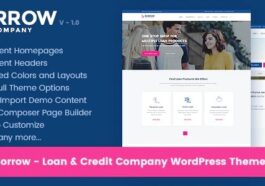 Borrow Nulled Loan Company Responsive WordPress Theme Download