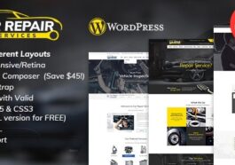 Car Repair Services & Auto Mechanic Nulled WordPress Theme Free Download