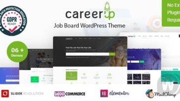 CareerUp WordPress Theme Nulled Free Download