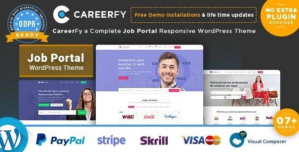 Careerfy WordPress Theme Nulled Free Download