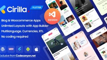 Cirilla Nulled Multipurpose Flutter Wordpress App - Retail Download