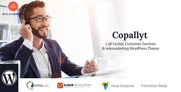 Copallyt – Call Center & Telemarketing WordPress Theme Nulled Download