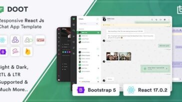 Doot - React Chat App Template Nulled Download