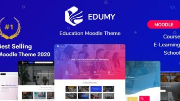 Edumy Theme Nulled - LMS Online Education Course WordPress Free Download