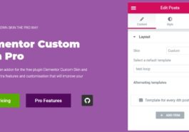 Elementor Custom Skin Pro Nulled Download