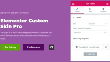 Elementor Custom Skin Pro Nulled Download
