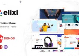 Elixi Electronics WordPress Theme for WooCommerce Nulled Download