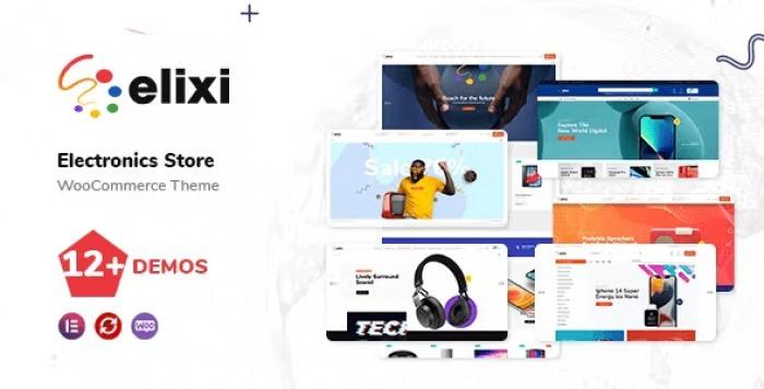 Elixi Electronics WordPress Theme for WooCommerce Nulled Download