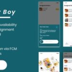Foodie Delivery Boy For Foodie Multi-Restaurants Flutter App Nulled Free Download