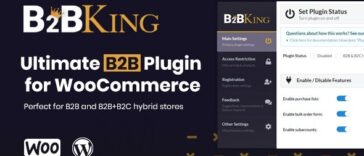 Free Download B2BKing - Best Ultimate WooCommerce B2B & Wholesale Plugin Nulled