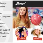 Free Download Bowl - Responsive Bowling Center WordPress Theme Nulled