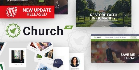 Free Download ChurchWP - A Contemporary WordPress Theme for Churches Nulled