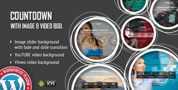 Free Download CountDown With Image or Video Background Nulled