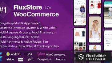 Free Download Fluxstore WooCommerce - Flutter E-commerce Full App Nulled
