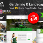 Free Download Greenova - Gardening & Landscaping WordPress Theme Nulled