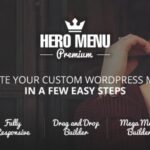 Free Download Hero Menu - Responsive WordPress Mega Menu Nulled