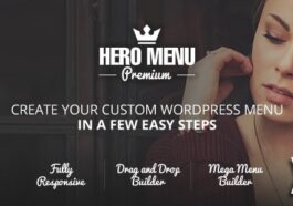 Free Download Hero Menu - Responsive WordPress Mega Menu Nulled