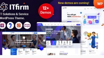 Free Download ITfirm - IT Solutions Services WordPress Theme Nulled