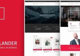 Free Download Icelander - Accessible Business Portfolio & WooCommerce WordPress Theme Nulled