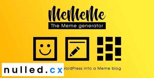 Free Download MeMeMe The Meme Generator WP Plugin Nulled