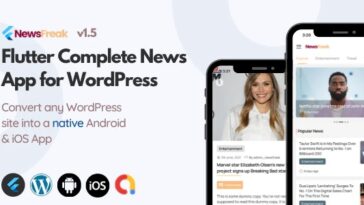 Free Download Newsfreak - Flutter News App for WordPress Nulled