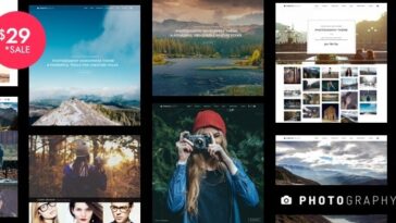 Free Download Photography WordPress Nulled