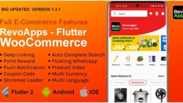 Free Download Revo Apps Woocommerce Nulled