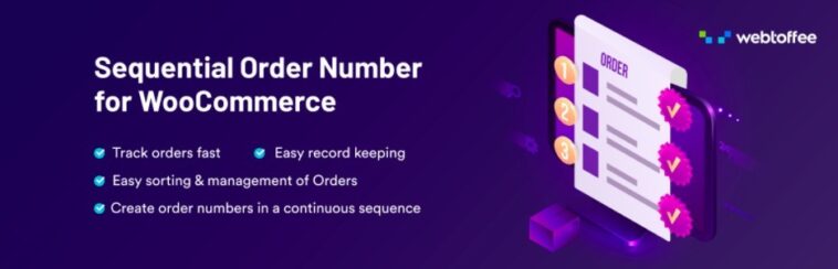 Sequential Order Numbers for WooCommerce Nulled WebToffee Free Download