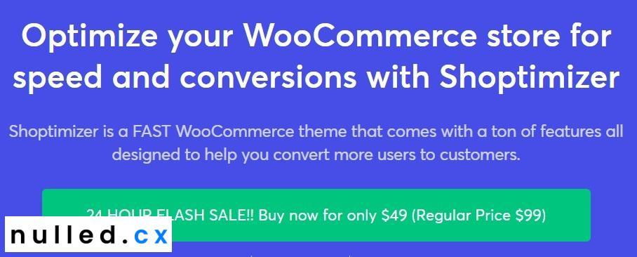 Free Download Shoptimizer - Optimize your WooCommerce store Nulled