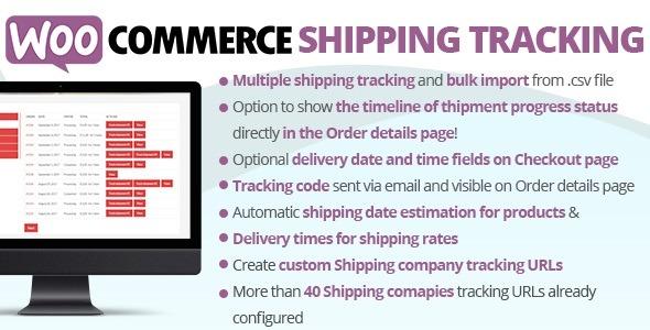 Free Download WooCommerce Shipping Tracking Nulled