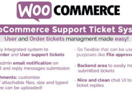 Free Download WooCommerce Support Ticket System By Vanquish Nulled
