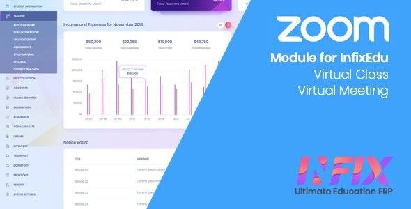 Free Download Zoom Live Class - InfixEdu Module Nulled