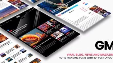 Grand Magazine Blog WordPress Theme Nulled Free Download