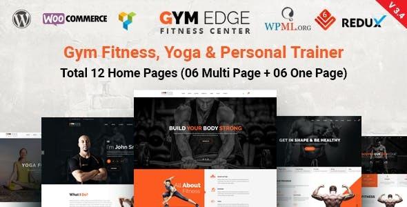 Gym Edge WordPress Theme Nulled Free Download