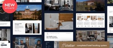 Hoteller WordPress Theme Nulled Free Download