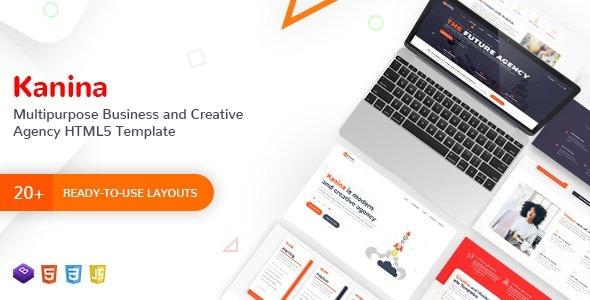 Kanina - Multipurpose Business and Creative Agency HTML5 Template Nulled Download