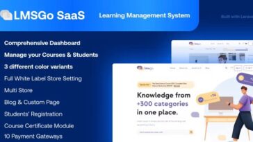LMSGo SaaS Nulled Learning Management System Free Download