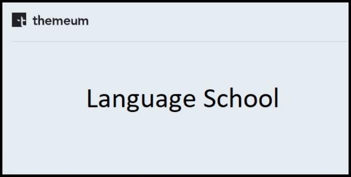 Language School Nulled Free Download