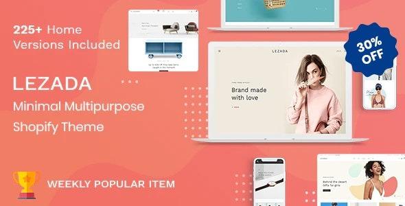 Lezada Nulled Multipurpose Shopify Theme Free Download