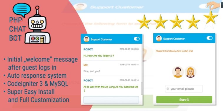 Live Support PHP Chat Bot Nulled Download