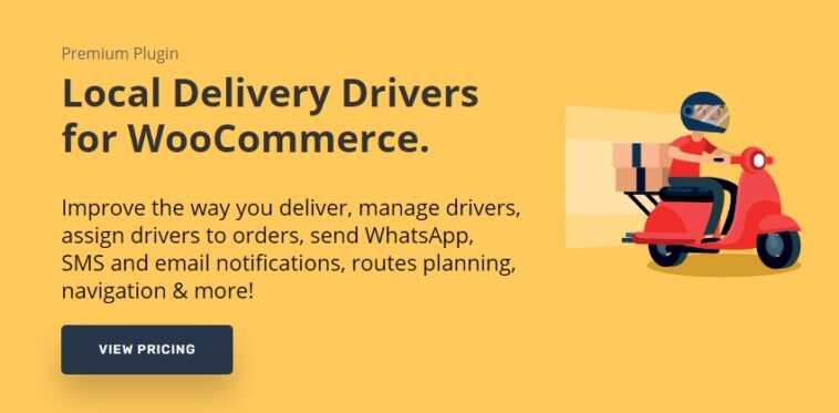 Local Delivery Drivers for WooCommerce Premium Nulled Free Download
